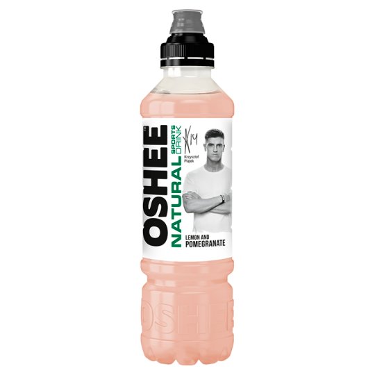 Oshee Natural Sports Drink Napój niegazowany cytryna-granat 0,75 l