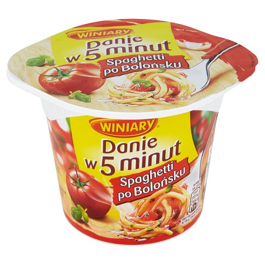 Winiary Danie w 5 minut Spaghetti po bolońsku 57 g