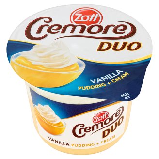 Zott Cremore Duo Deser waniliowy z ubitą śmietanką 200 g