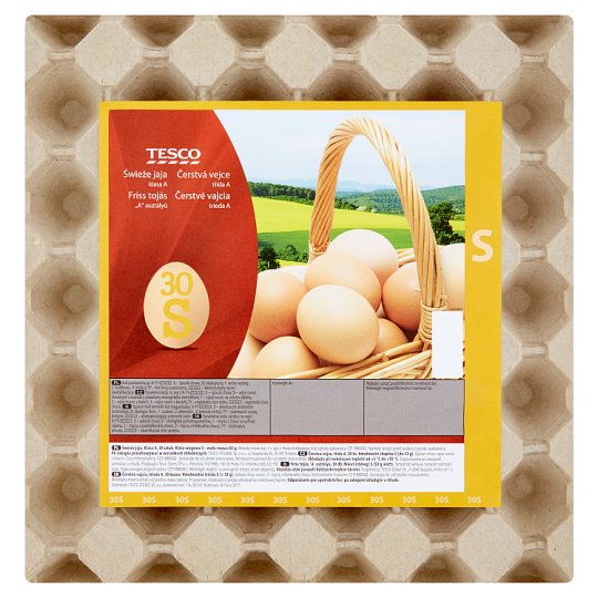 Tesco Świeże jaja S 30 sztuk