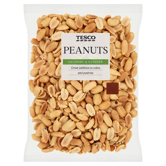 Tesco Orzeszki ziemne blanszowane smażone 500 g