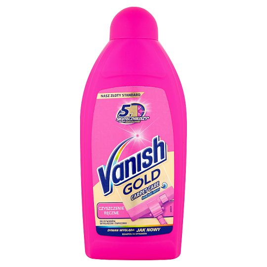 Vanish Gold Carpet Care Czyszczenie ręczne świeżość bryzy Szampon do dywanów 500 ml