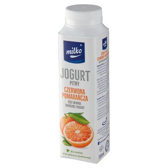 Milko Jogurt czerwona pomarańcza 330 ml