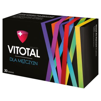 Vitotal dla mężczyzn Suplement diety 30 sztuk