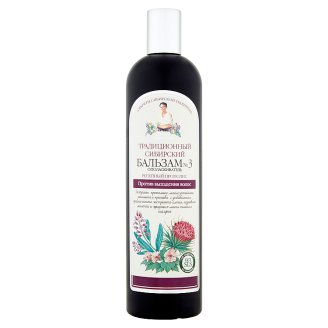 Tradycyjny syberyjski balsam odżywczy nr 3 łopianowy propolis przeciw wypadaniu włosów 550 ml