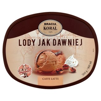 Bracia Koral Lody jak dawniej Caffe Latte 900 ml