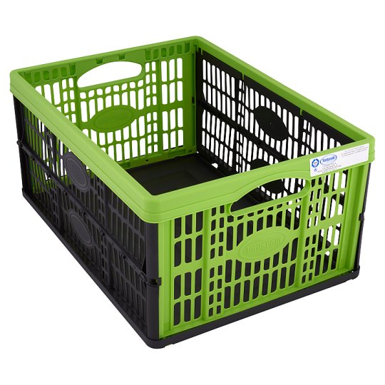 Folding Crate 32 L Green