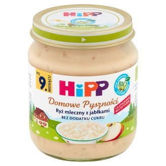 HiPP BIO Domowe Pyszności Ryż mleczny z jabłkami po 9. miesiącu 200 g