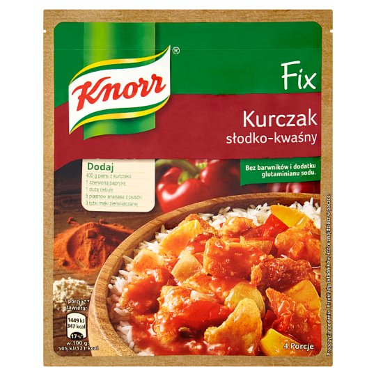 Knorr Fix Kurczak słodko-kwaśny 64 g