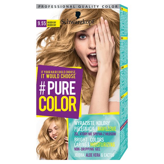 Schwarzkopf #Pure Color Farba do włosów 9.55 Golden Sky