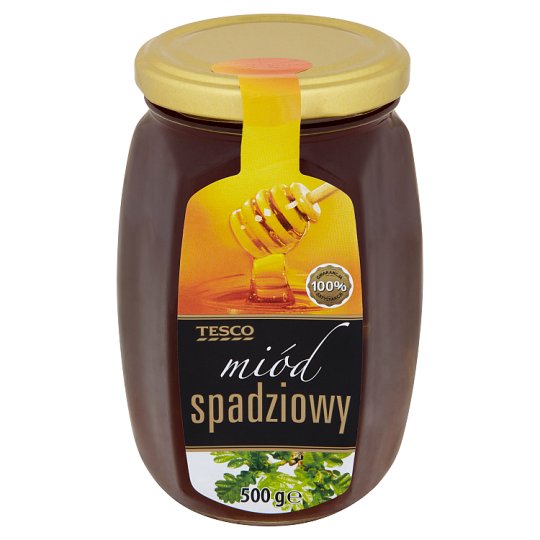 Tesco Miód spadziowy 500 g
