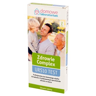 Domowe Laboratorium Zdrowie Complex URS10 Test 2 sztuki