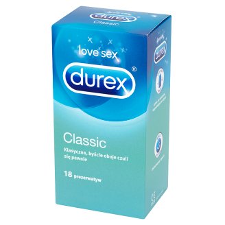 Durex Classic Prezerwatywy 18 sztuk