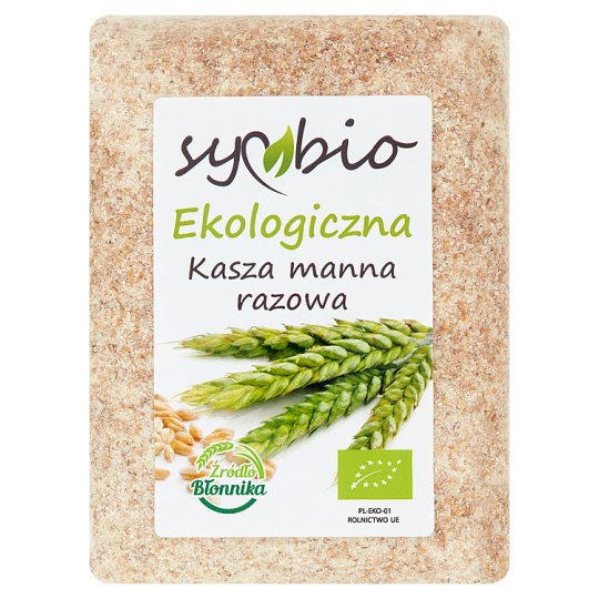 Symbio Kasza manna razowa ekologiczna 400 g