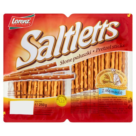 Saltletts Słone paluszki 250 g