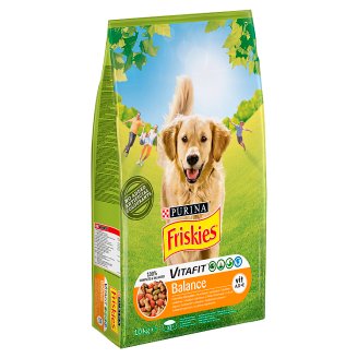 Friskies Vitafit Balance z kurczakiem i dodatkiem warzyw Karma dla dorosłych psów 10 kg