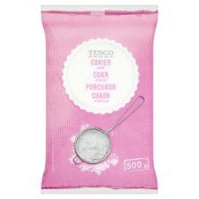 Tesco Cukier puder 500 g