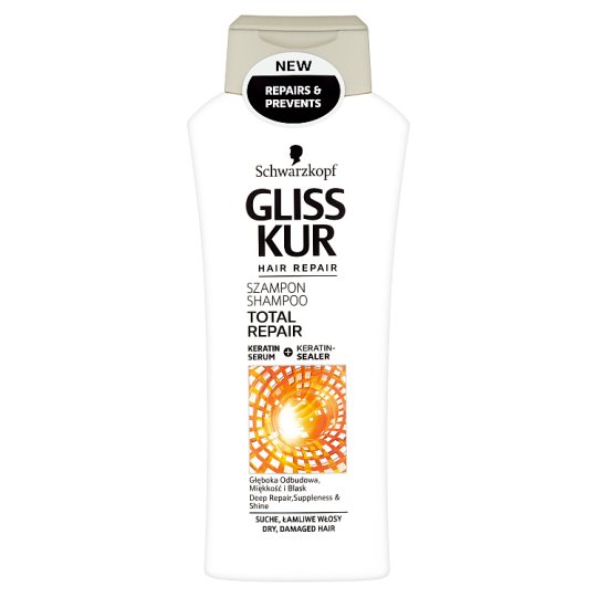 Gliss Kur Total Repair Szampon 400 ml