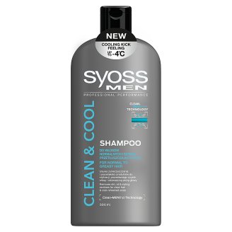 Syoss Men Clean & Cool Szampon 500 ml