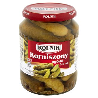 Rolnik Ogórki korniszony 3-6 cm 680 g