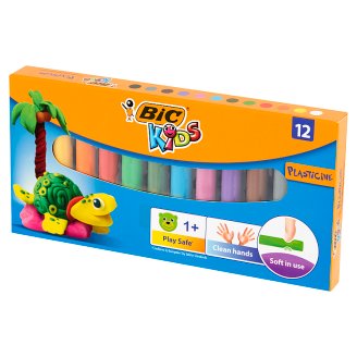 BiC Kids Plastelina 12 kolorów