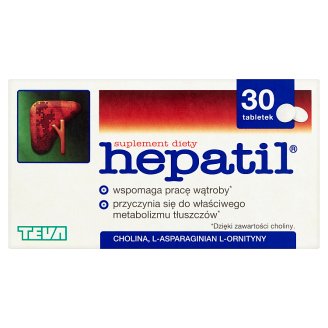 Hepatil Suplement diety 30 tabletek