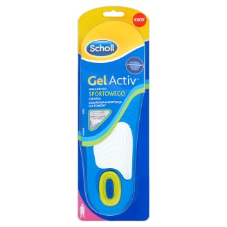 Scholl GelActiv Wkładki do sportowego obuwia damskie rozmiar 38-42
