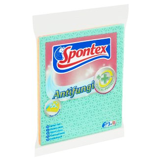 Spontex Antifungi Ścierka gąbczasta 3 sztuki