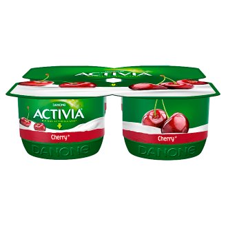 Danone Activia Jogurt wiśnia 480 g (4 x 120 g)