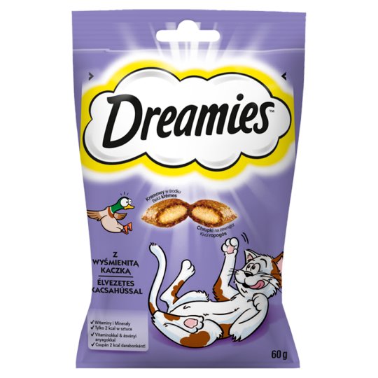 Dreamies Karma uzupełniająca z wyśmienitą kaczką 60 g