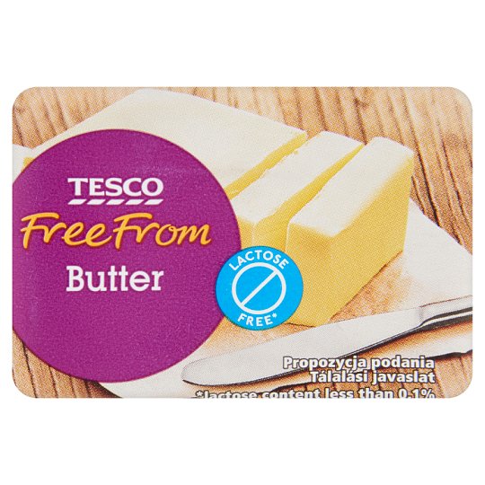 Tesco Free From Masło bez laktozy 80% 100 g