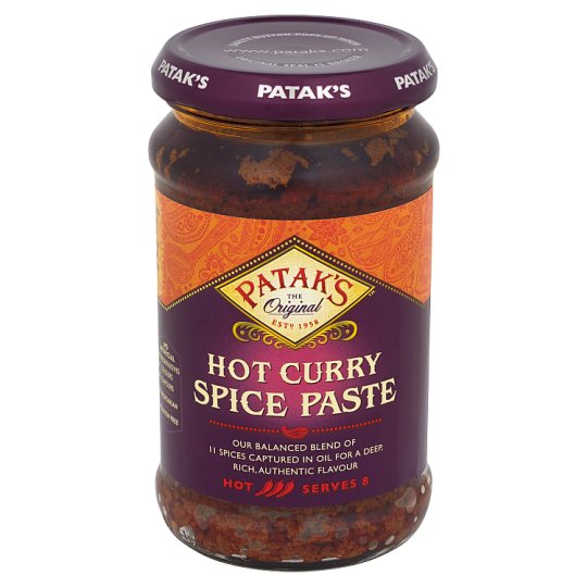 Patak's Indyjska pasta curry bardzo pikantna 283 g