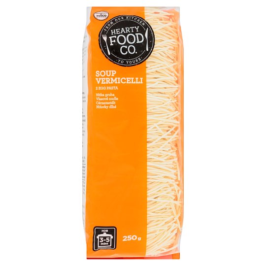 Hearty Food Co. Makaron 2 jajeczny nitka gruba 250 g