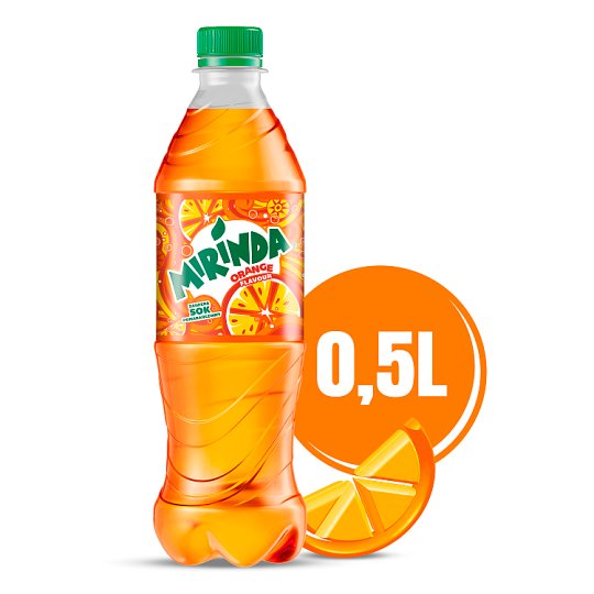 Mirinda Orange Napój gazowany 0,5 l