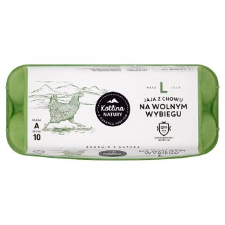 Kotlina Natury Jaja z chowu na wolnym wybiegu L 10 sztuk