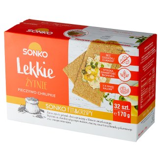 Sonko Pieczywo Lekkie żytnie 170 g