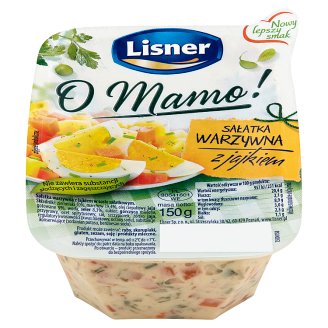 Lisner O Mamo! Sałatka warzywna z jajkiem 150 g