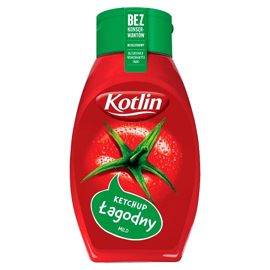 Kotlin Ketchup łagodny 430 g