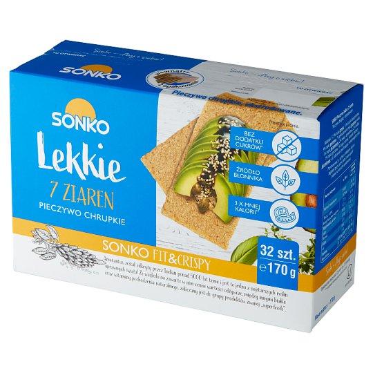 Sonko Pieczywo Lekkie 7 ziaren 170 g