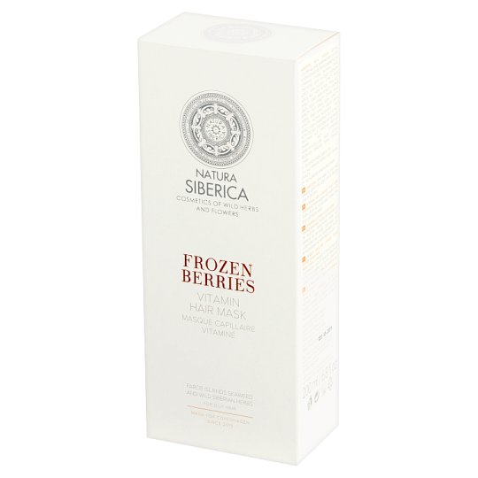 Natura Siberica Witaminowa maska do włosów mroźne jagody 200 ml