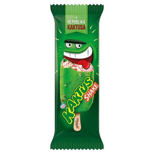Kaktus Ice Cream Lemon and Strawberry Flavoured Water Ice Cream 90 ml