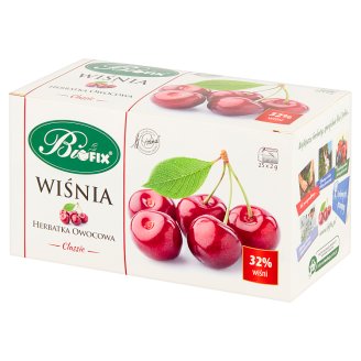 Bifix Classic Wiśnia Herbatka owocowa 50 g (25 torebek)