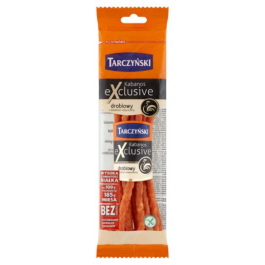 Tarczyński Poultry with Added Pork Exclusive Thin Smoked Sausage 105 g