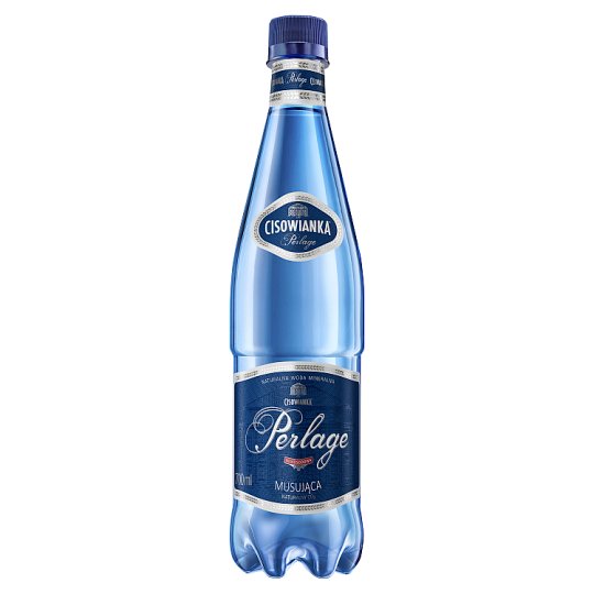Cisowianka Perlage Naturalna woda mineralna musująca niskosodowa 0,7 l