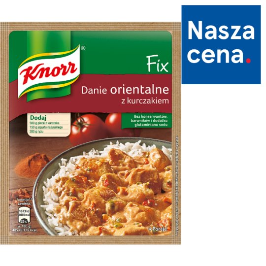 Knorr Fix danie orientalne z kurczakiem 48 g