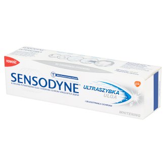 Sensodyne Ultraszybka Ulga Whitening Pasta do zębów 75 ml