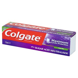 Colgate Maximum Cavity Protection Fresh Mint Pasta z zawartością fluoru i wapnia 75 ml