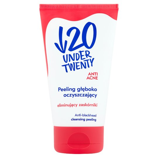 Under Twenty Anti Acne Peeling głęboko oczyszczający eliminujący zaskórniki 150 ml
