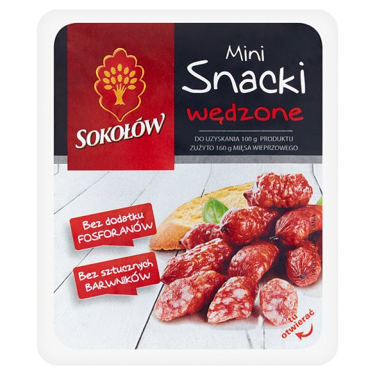 Sokołów Mini Snacki wędzone 100 g