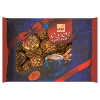 Oatland Biscuit Co. Ciasteczka z pudełeczka Ciastka z nadzieniem jabłkowo-wiśniowym i makiem 600 g